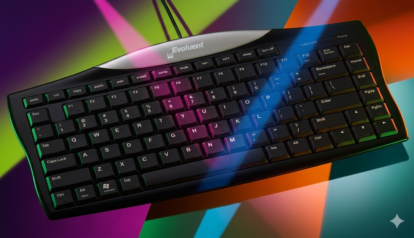 Evoluent Compact Keyboard - Wired
